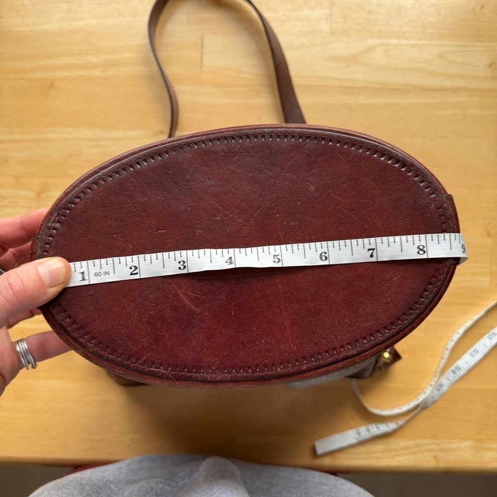Vintage Barantani Italian Leather Crossbody Bag - Picture 13 of 16